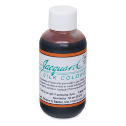 Jacquard Silk Dye - Brown Sienna, 2 oz bottle