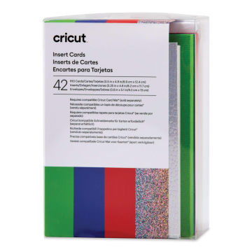 Cricut Cards, Inserts, and Envelopes - Rainbow Scales, Pkg of 42