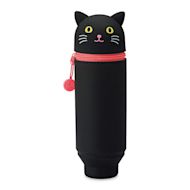 PuniLabo Stand Up Pen Case - Black Cat