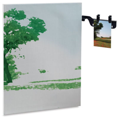 Picture Clip - Holding picture and Mounted to side of Canvas