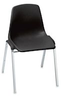 National Public Seating Corp. Polyshell Stacking Chairs