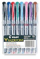 Pilot V-Razor Point Marker Pens and Set