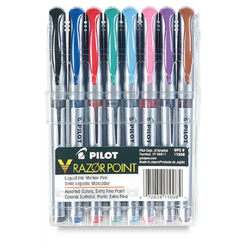 Pilot V-Razor Point Marker Pens and Set | BLICK Art Materials