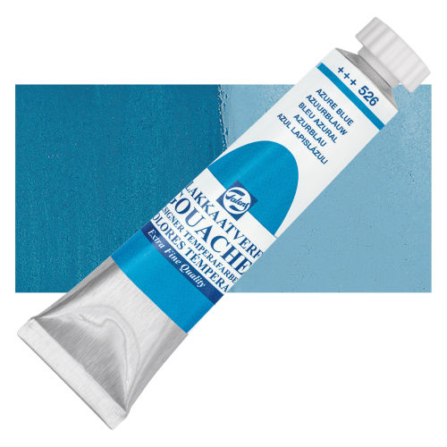 Royal Talens Gouache - Azure Blue, 20 ml tube