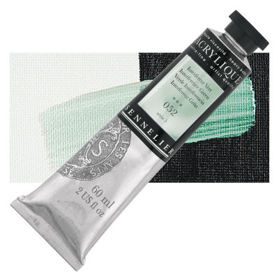 Sennelier Extra-Fine Artist Acryliques - Interference Green, 60 ml tube