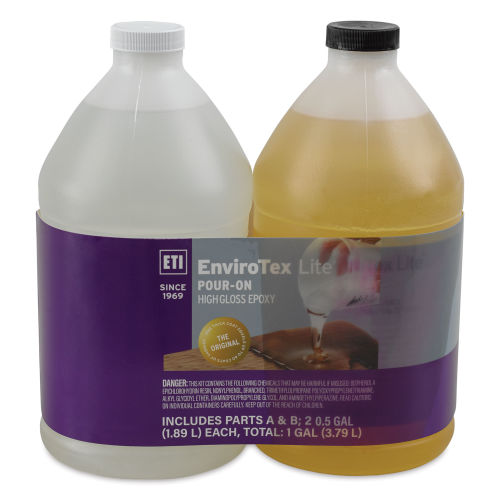 Envirotex Lite Kit Epoxy Resin High Gloss (Gallon, 128 oz.)