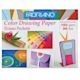 Fabriano Tiziano Paper - Front of Pouchette package of 12 pc Assorted color sheets