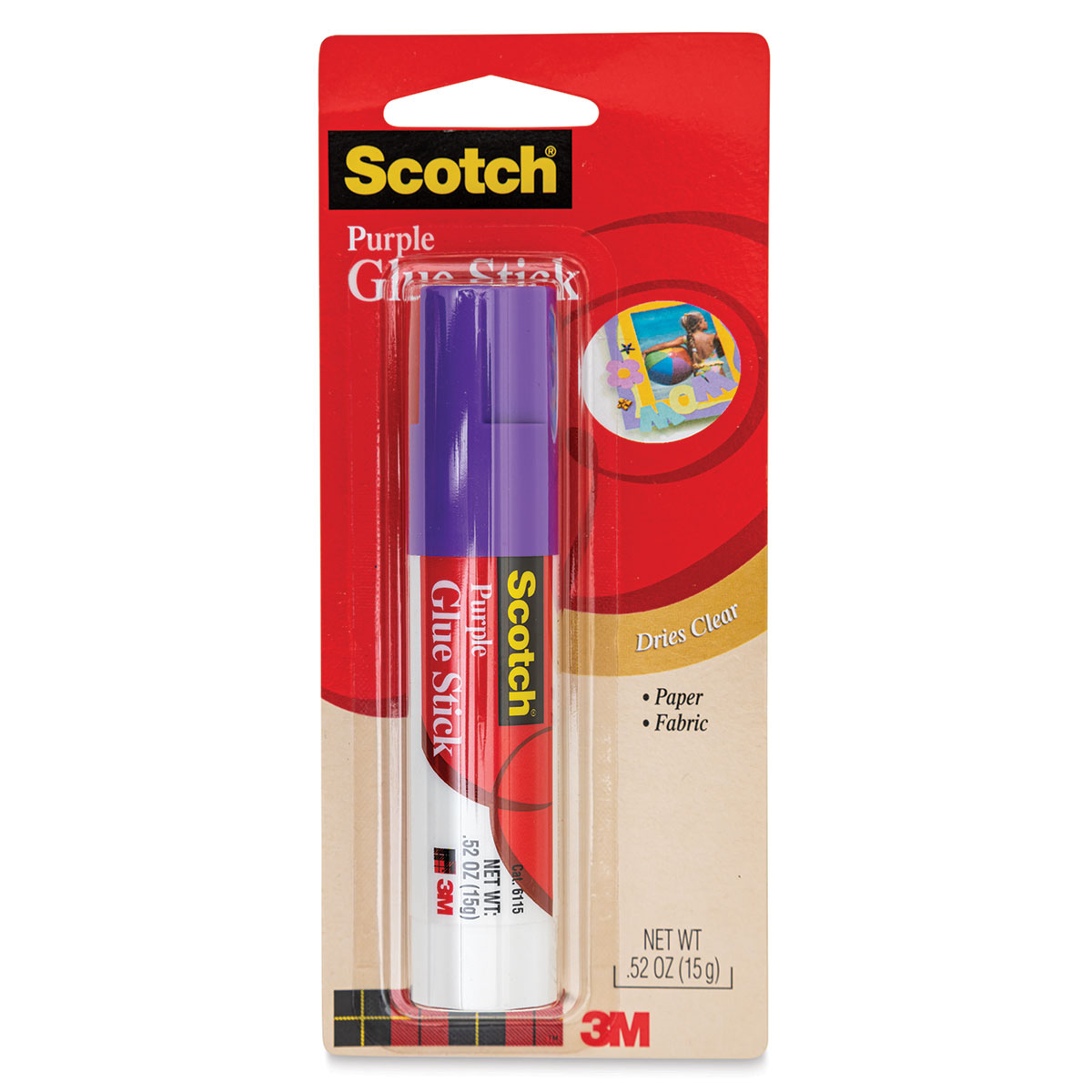 Scotch Permanent Glue Stick .52oz