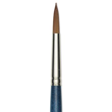 Open in modal - Silver Brush BelleAqua Brush - Round, Short Handle, Size 20, close-up