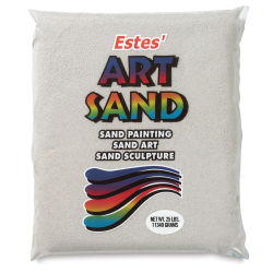 Estes' Colored Art Sand - 25 lb, White