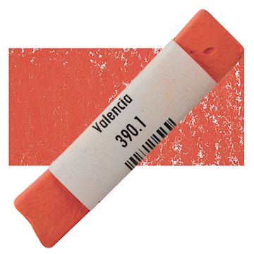Open in modal - Great American Handmade Pastel - Valencia 1, 390.1 pastel and swatch
