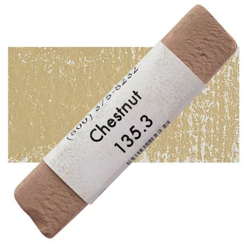 Open in modal - Great American Handmade Pastel - Chestnut 3, 135.3 pastel and swatch