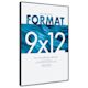 Format Frame - 9" x 12" side view