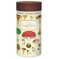 Cavallini Vintage Mushrooms 1,000 Piece Puzzle