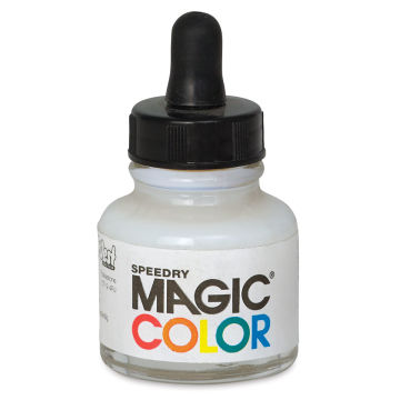 Magic Color Liquid Acrylic Ink - Front view of Dilutant and Lacquer bottle
