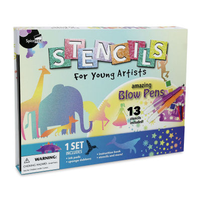 SpiceBox Stencils for Young Artists Kit (Front)