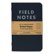 Field Notes Pitch Black 2-Pack Notebooks