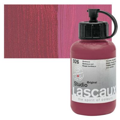 Lascaux Studio Acrylics - Bordeaux Red, 85 ml bottle