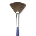 Blick Scholastic Short Handle Red Sable Brush - Fan, Size 4