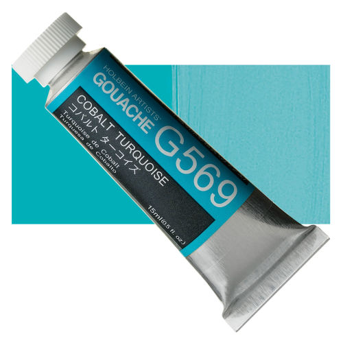 Holbein Artists' Watercolors 15ml Cobalt Turquoise Light