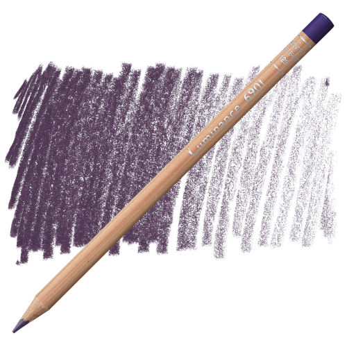 Caran d'Ache Luminance Colored Pencil - Violet Brown