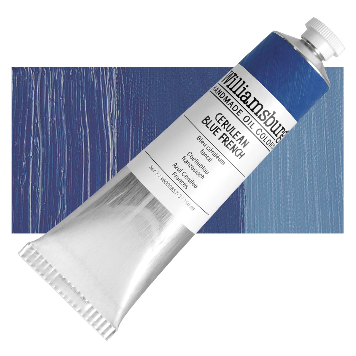 Williamsburg Handmade Oil Paint 150 ml - Cerulean Blue French