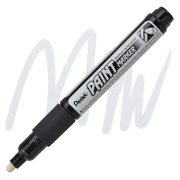 Open in modal - Pentel Paint Marker - White marker and swatch