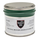 Hanco Oil Based Etching Ink - lb, Medium Green