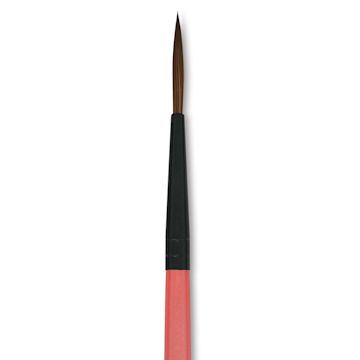 Open in modal - Dynasty Water Lily Watercolor Brush - Short Handle, Liner, Size 2, close-up