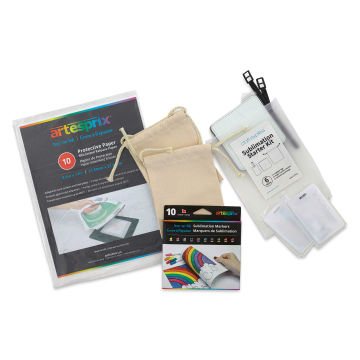 Artesprix Sublimation Starter Kit set contents