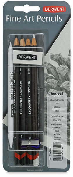 Derwent Charcoal Pencils and Sets BLICK Art Materials