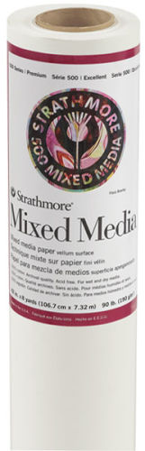 Strathmore 500 Series Mixed Media Paper - 42in x 8yd Roll