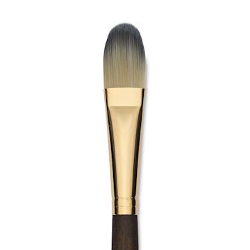 Open in modal - Princeton Umbria Brush - Filbert, Long Handle, Size 12