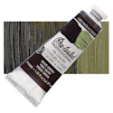 Grumbacher Pre-Tested Artists' Oil Color - Olive Green, 1.25 oz tube