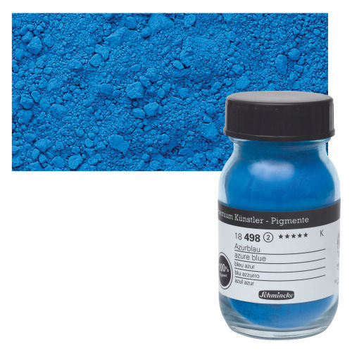 Schmincke Pigment - Azure Blue, 100 ml Jar