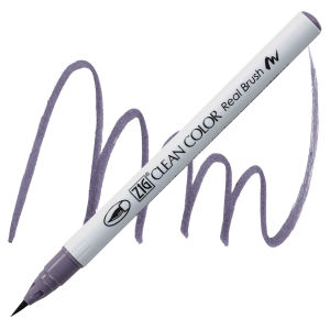 Kuretake Zig Clean Color Real Brush Pen - Purplish Gray