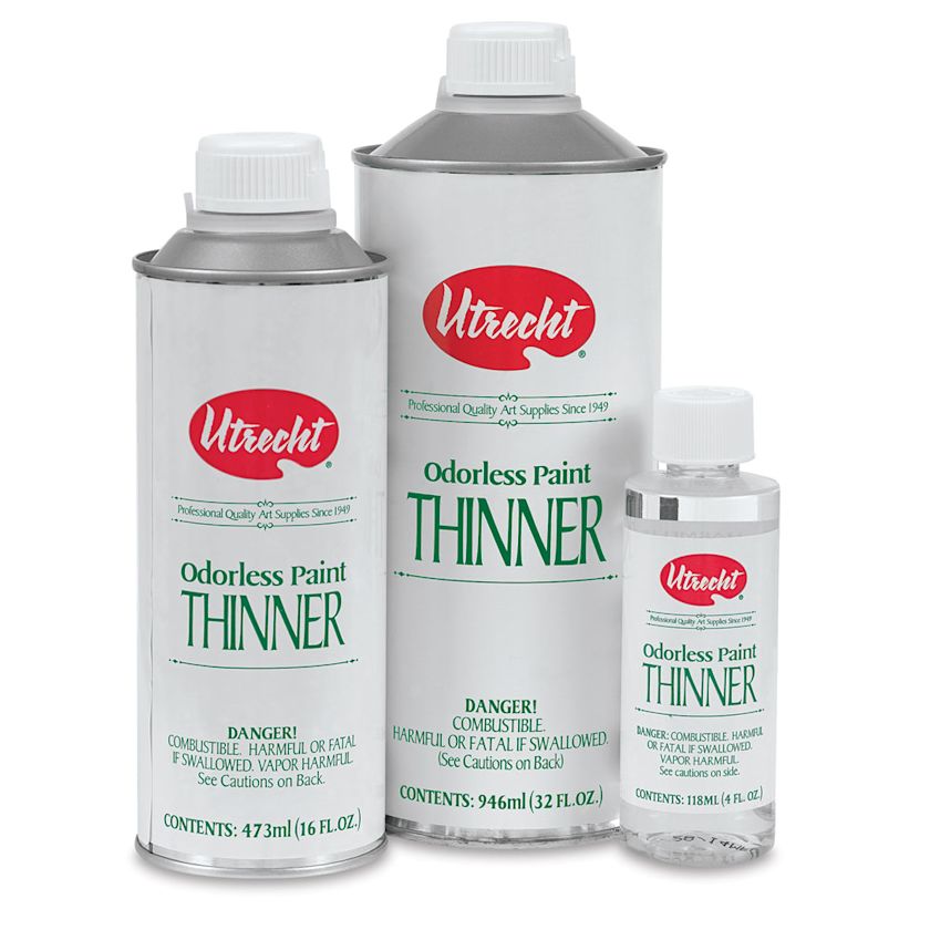 Utrecht Odorless Oil Paint Thinner BLICK Art Materials