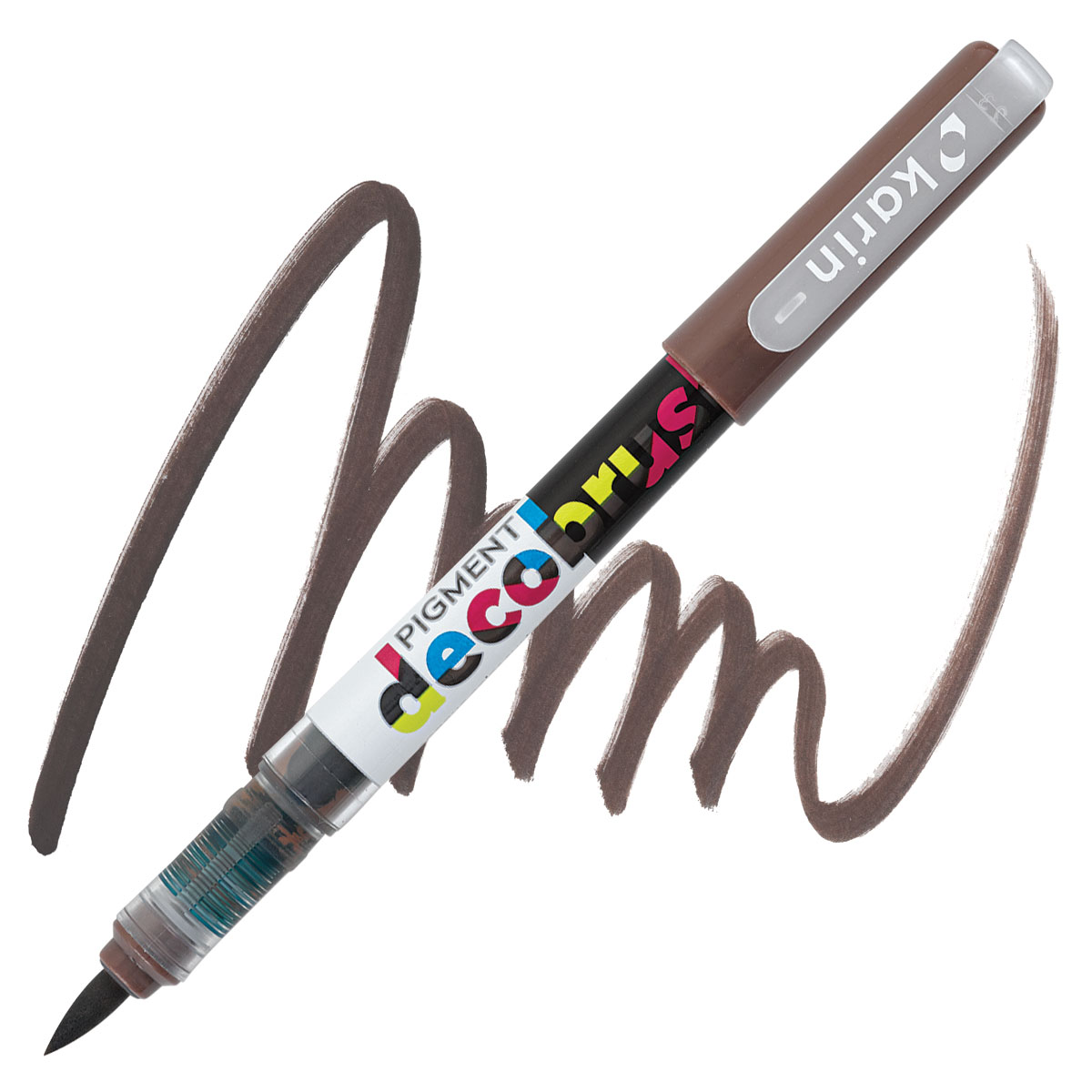 Karin Decobrush Pigment Marker Open Stock-Sepia 477U