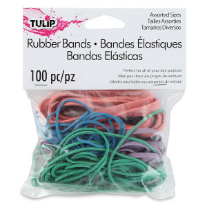 Tulip Rubber Bands - Assorted Sizes, Package of 100