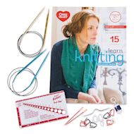Red Heart Learn to Knit with Circular Needles Kit