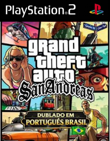 GTA San Andreas DUBLADO-PS2 ISO — ROM para PS2