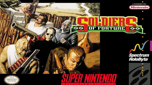 Soldiers of Fortune ROM — ROM para SNES