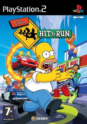 The Simpsons Hit & Run — ROM para PS2