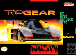 Top Gear ROM — ROM para SNES