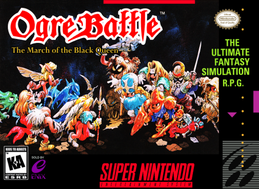 Ogre Battle - The March of the Black Queen ROM — ROM para SNES