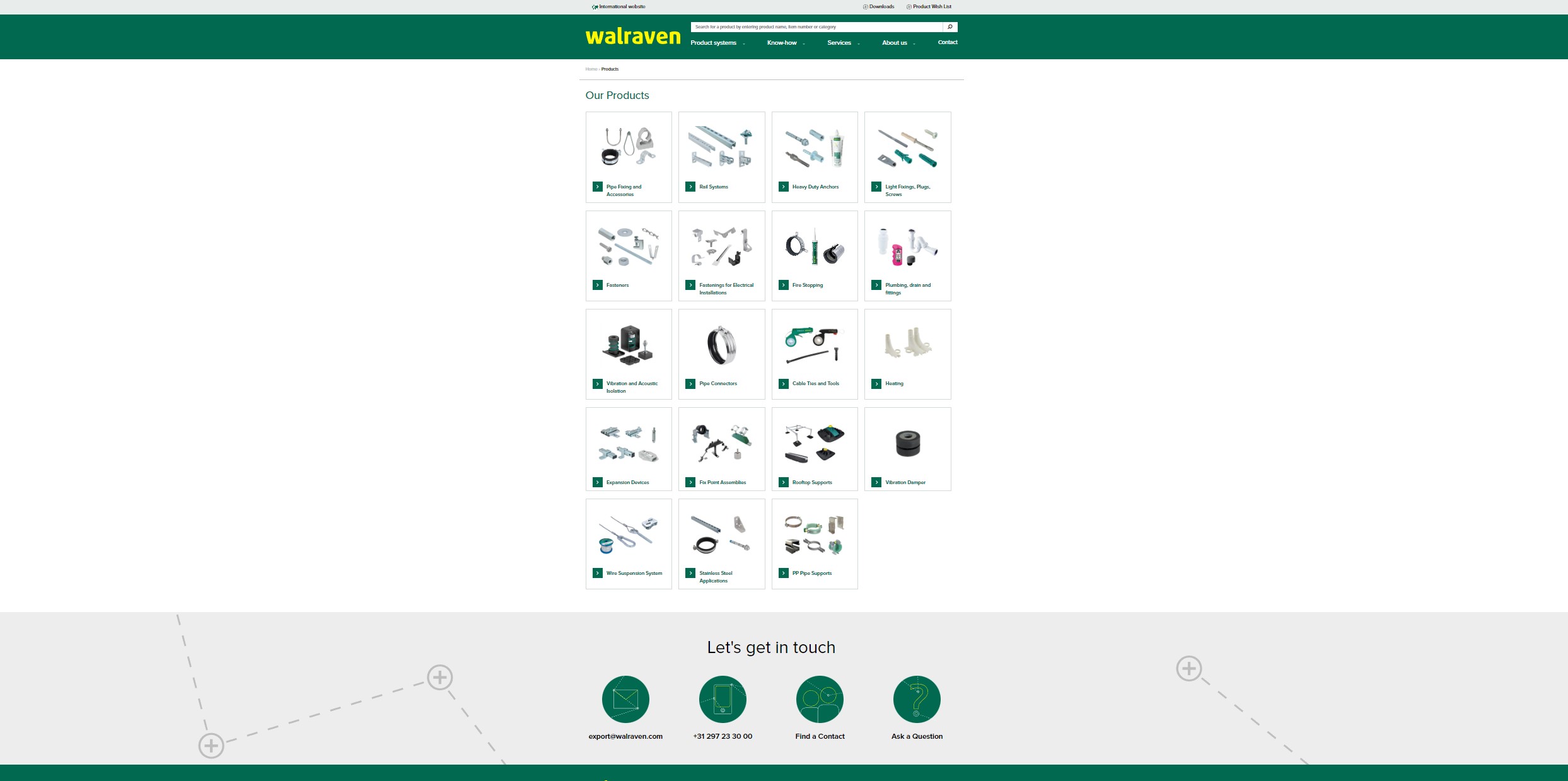 WALRAVEN - Koko valikoima