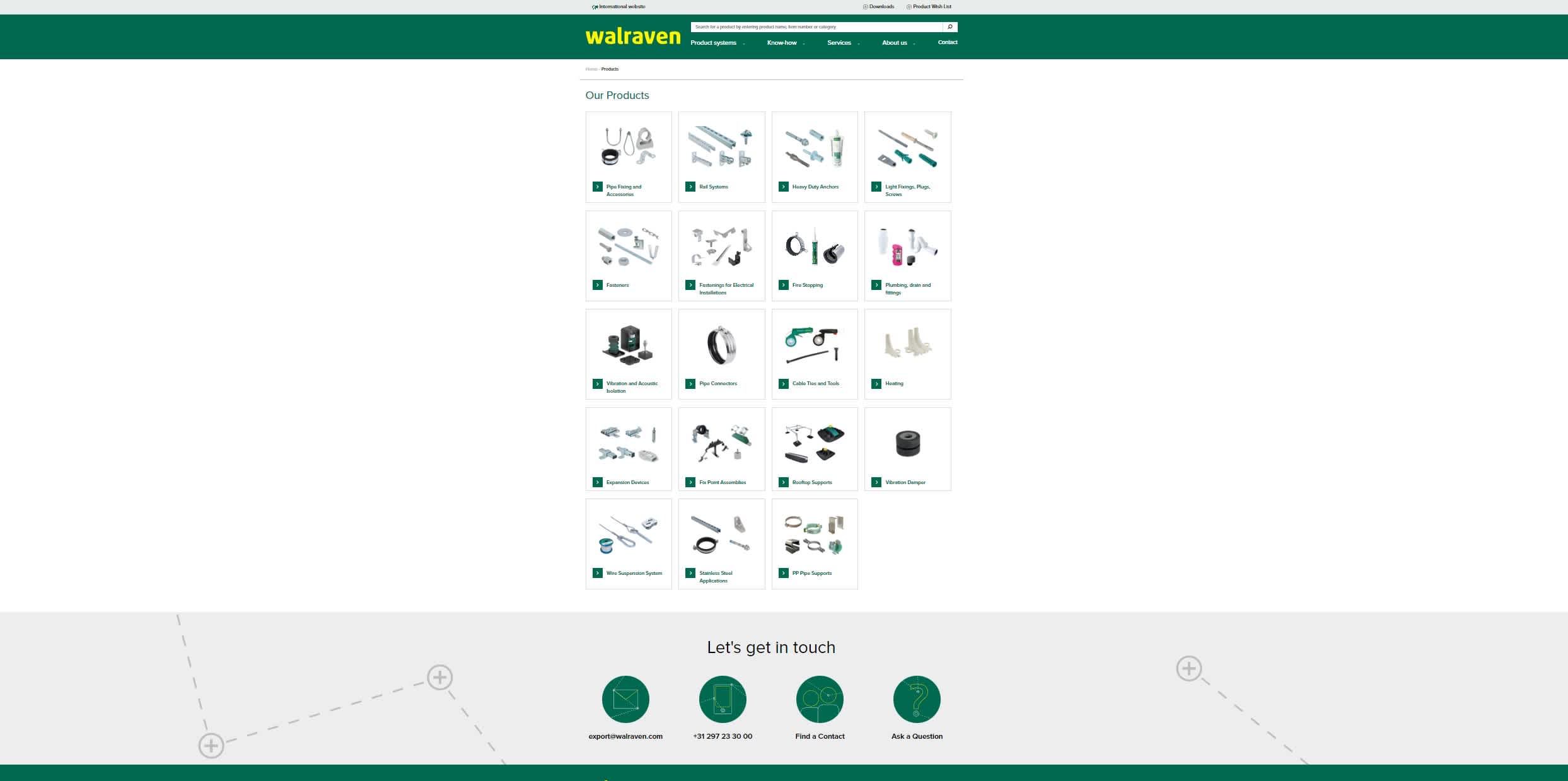 WALRAVEN - Koko valikoima