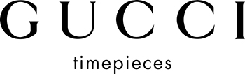 gucci timepiece logo