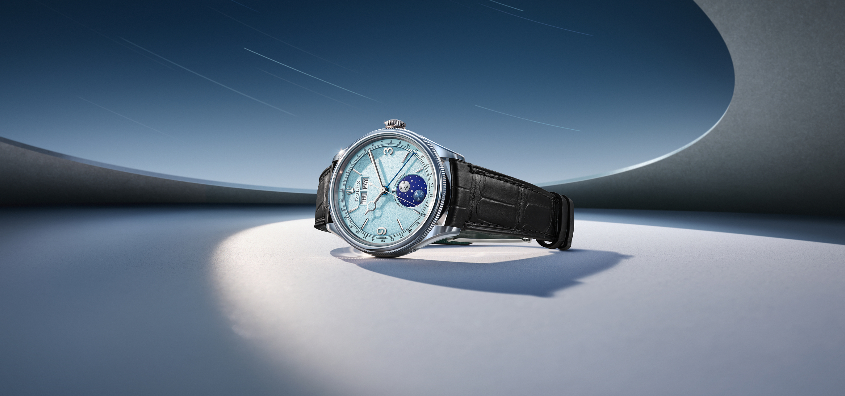 Rolex Perpetual Padellone in 950 platinum