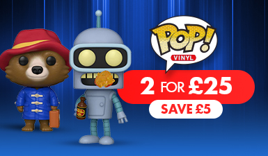 2 for £25 on Funko Pop! Vinyl Figures - shop now!